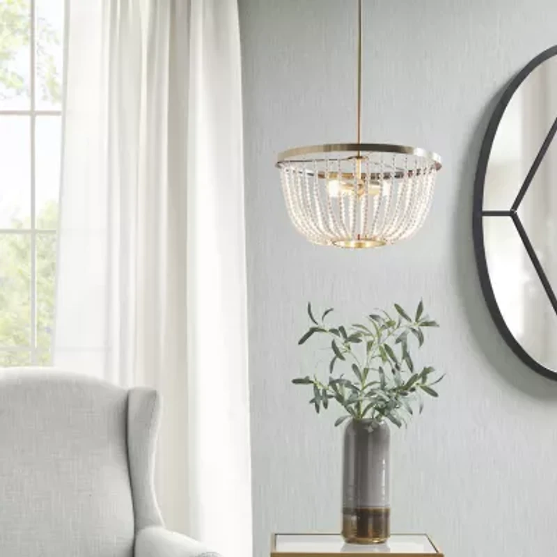 Hampton Hill Melrose 2 Light Beaded Chandelier