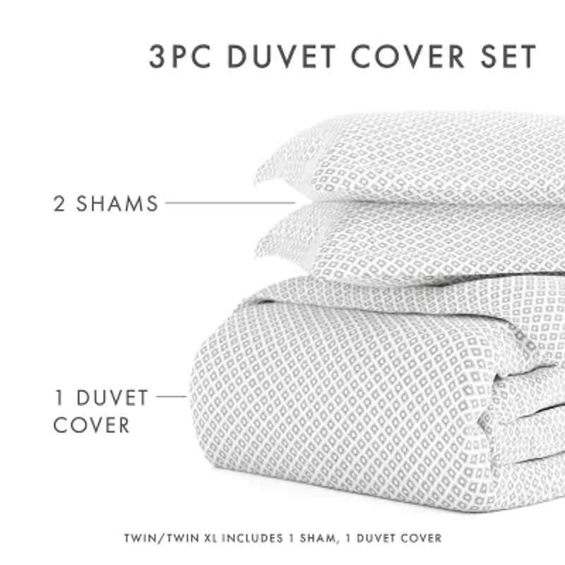 Casual Comfort Premium Ultra Soft Polaris Duvet Cover Set