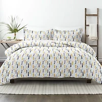 Casual Comfort Premium Ultra Soft Feathers Duvet Cover Set