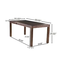 Manila 3-pc. Rectangular Dining Set
