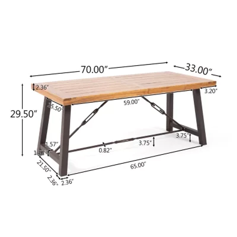 Catriona Rectangular Dining Table