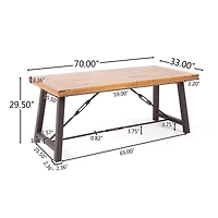 Catriona Rectangular Dining Table