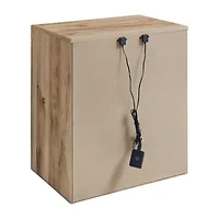 Signature Design by Ashley Hyanna Nightstand in Tan Brown