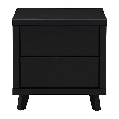 Signature Design by Ashley Danziar 2-Drawer Nightstand in Black