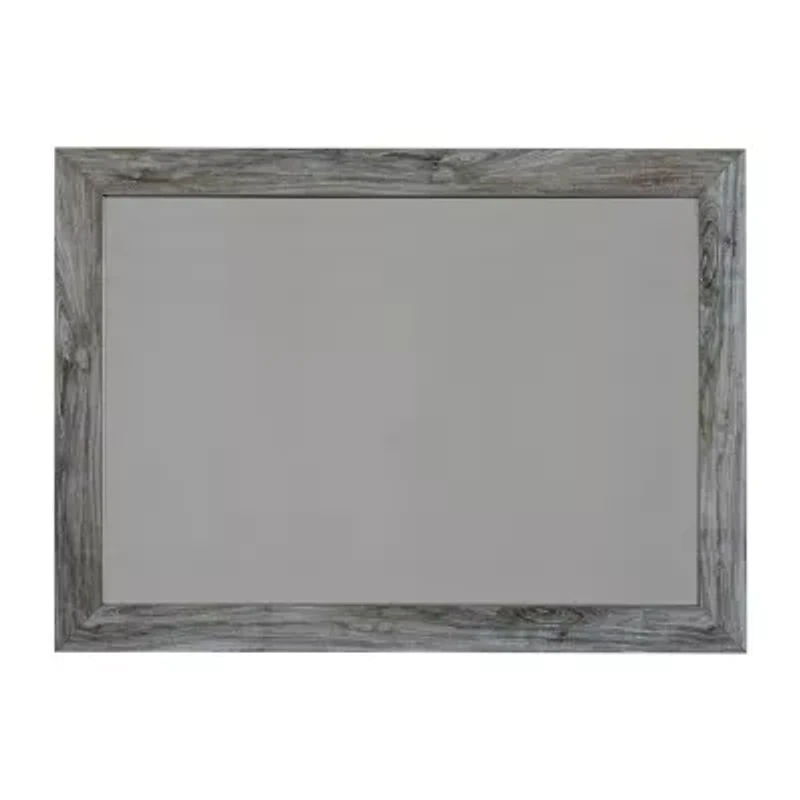 Signature Design by Ashley Baystorm 42" Bedroom Dresser Mirror in Dark Gray