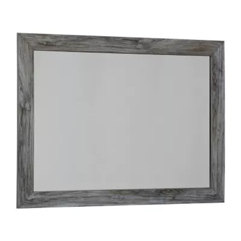 Signature Design by Ashley Baystorm 42" Bedroom Dresser Mirror in Dark Gray