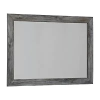 Signature Design by Ashley Baystorm 42" Bedroom Dresser Mirror in Dark Gray