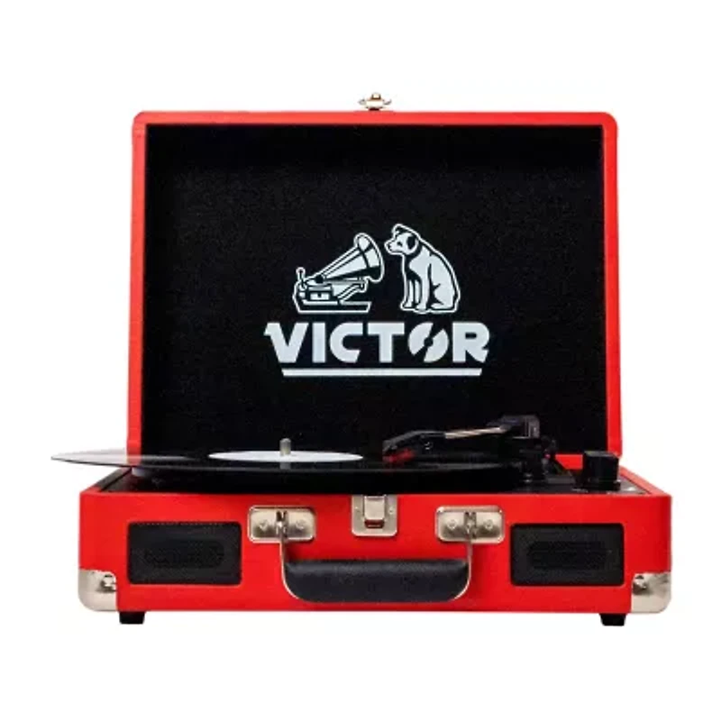 Victor metro suitcase record player Turntable