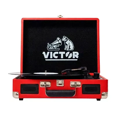 Victor metro suitcase record player Turntable