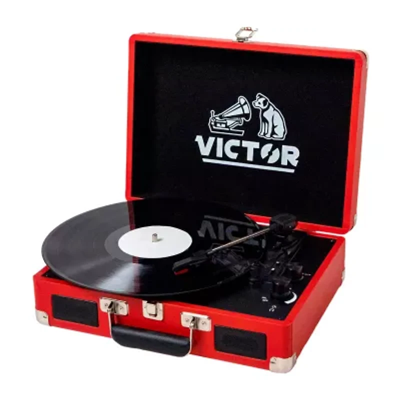 Victor metro suitcase record player Turntable