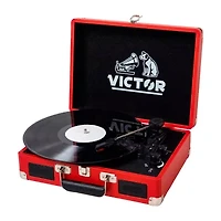 Victor metro suitcase record player Turntable