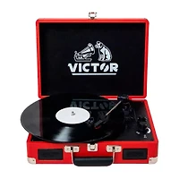 Victor metro suitcase record player Turntable