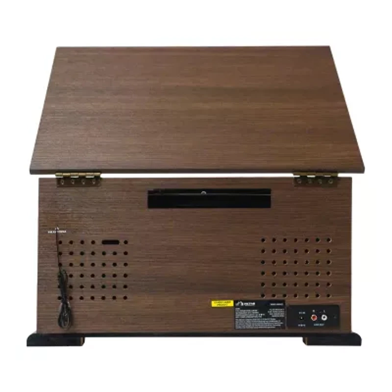 Victor state 7-in-1 espresso wood music Turntable