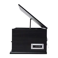 Victor 7-in-1 graphite wood music Turntable