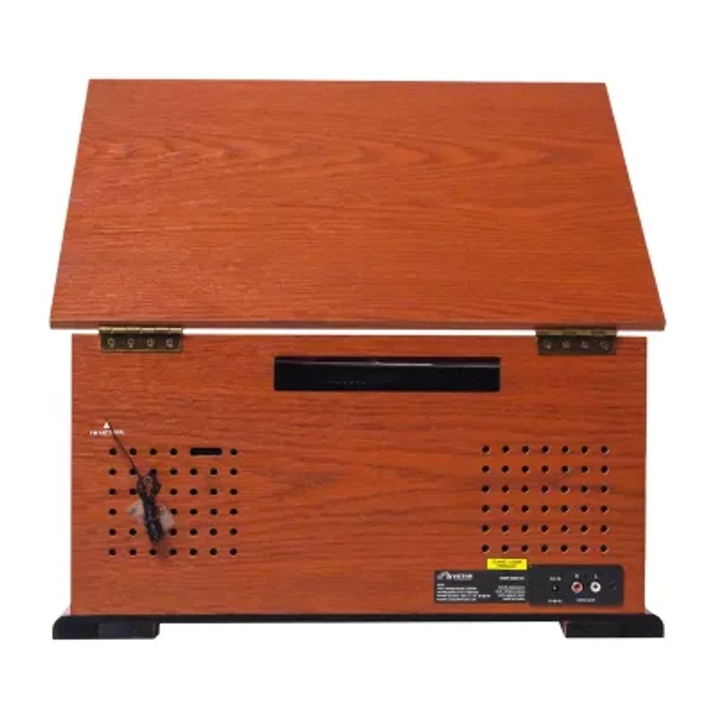 Victor state 7-in-1 mahogany wood music Turntable