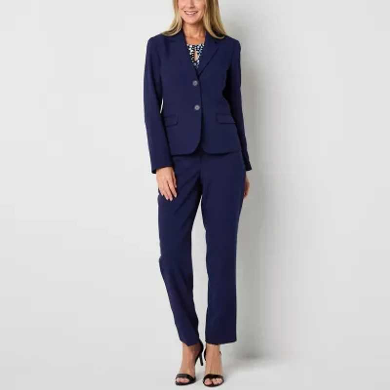 Black Label by Evan-Picone Womens Classic Fit Suit Jacket