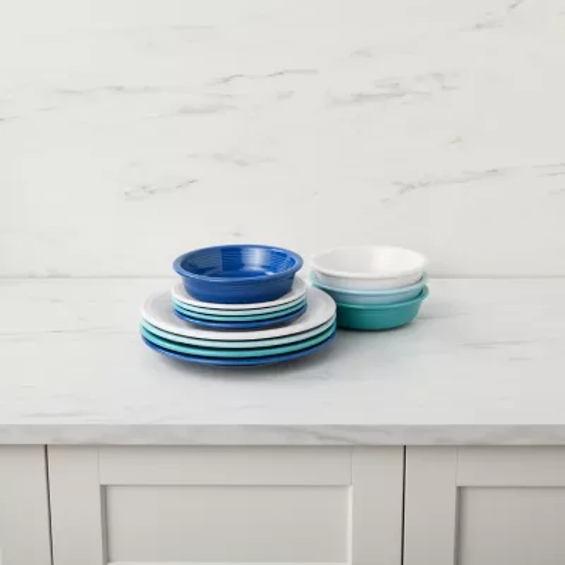Fiesta Classic Rim 12-pc. Dinnerware Set