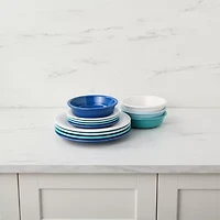 Fiesta Classic Rim 12-pc. Dinnerware Set