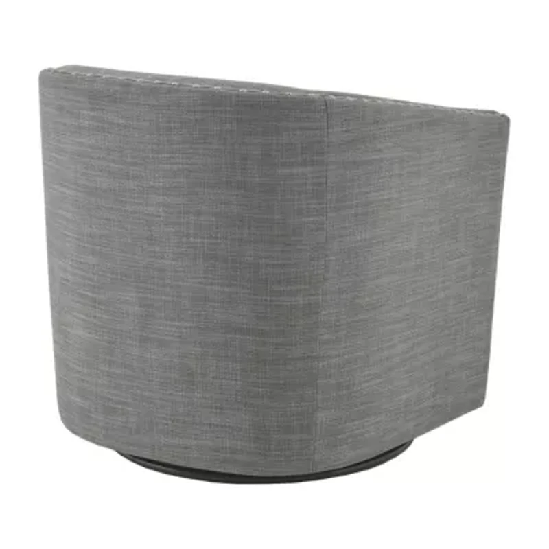 Madison Park Memo Living Room Collection Swivel Upholstered Armchair