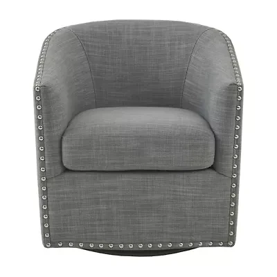 Madison Park Memo Living Room Collection Swivel Upholstered Armchair