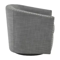 Madison Park Memo Living Room Collection Swivel Upholstered Armchair