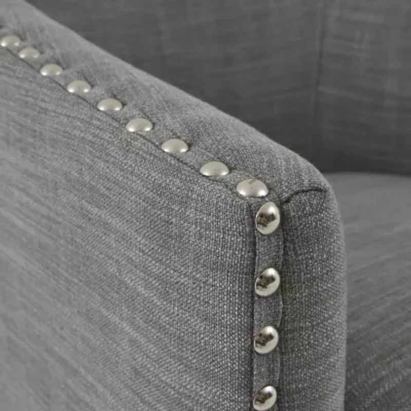Madison Park Memo Living Room Collection Swivel Upholstered Armchair