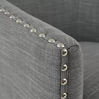 Madison Park Memo Living Room Collection Swivel Upholstered Armchair