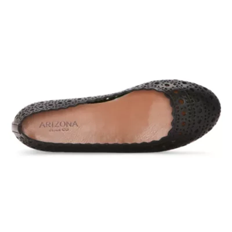 Arizona Jean Co Laurie Womens Closed Toe Ballet Flats