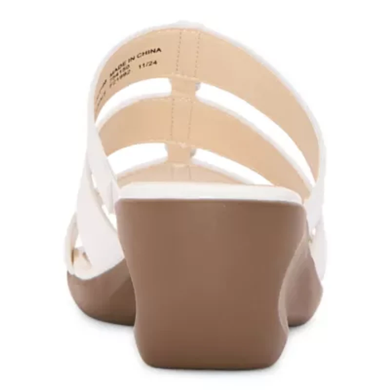 east 5th Womens Evergreen Heeled Sandals