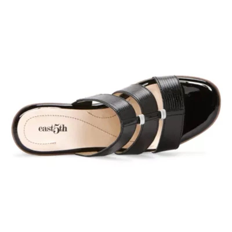 east 5th Womens Evergreen Heeled Sandals