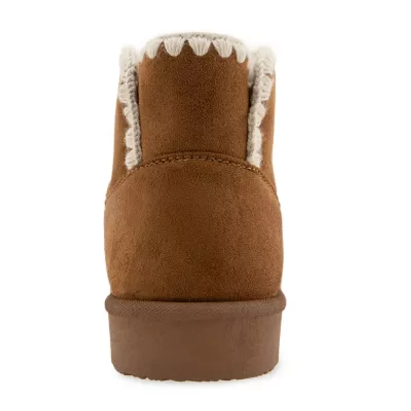 Unionbay Womens Lisette Flat Heel Booties