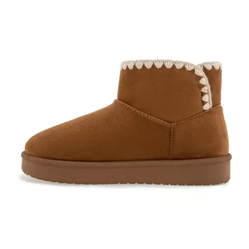 Unionbay Womens Lisette Flat Heel Booties