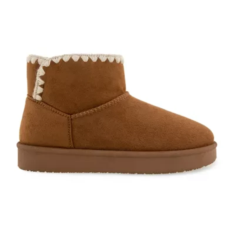 Unionbay Womens Lisette Flat Heel Booties