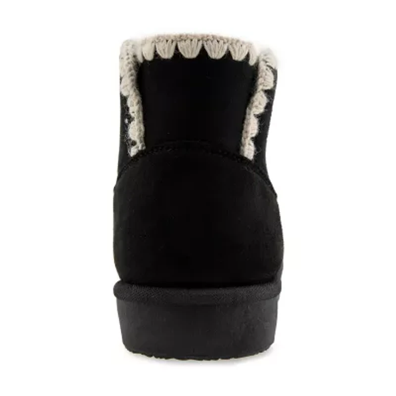 Unionbay Womens Lisette Flat Heel Booties