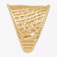 Made Italy Womens 20.5MM 14K Gold Band