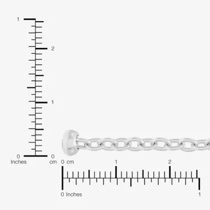 Womens Sterling Silver 2-pc. Necklace Set