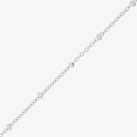 Womens Sterling Silver 2-pc. Necklace Set