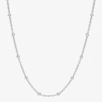 Womens Sterling Silver 2-pc. Necklace Set