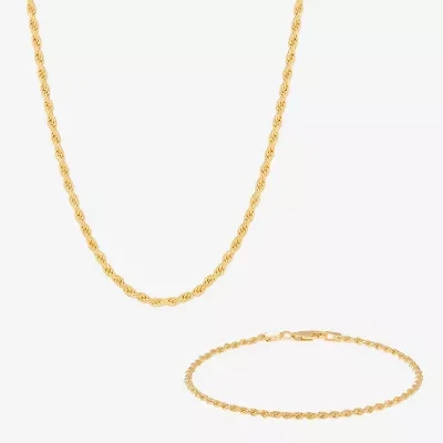 Made in Italy Womens Sterling Silver 2 Pair Jewelry Set