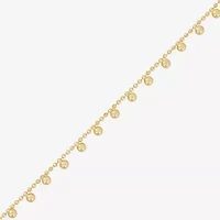 Made in Italy Womens Sterling Silver 18 Inch Bead Chain Necklace