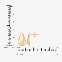 Silver Addiction Womens 14K Gold Over Silver 2 Pair Earring Set