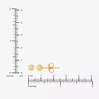 Silver Addiction Womens 14K Gold Over Silver 2 Pair Earring Set