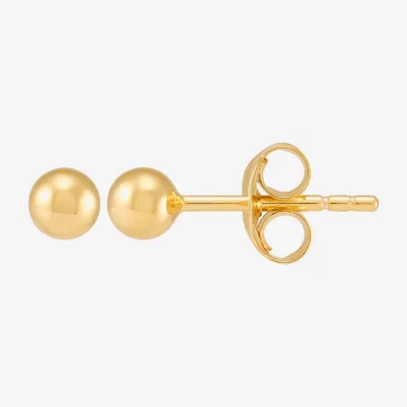 Silver Addiction Womens 14K Gold Over Silver 2 Pair Earring Set