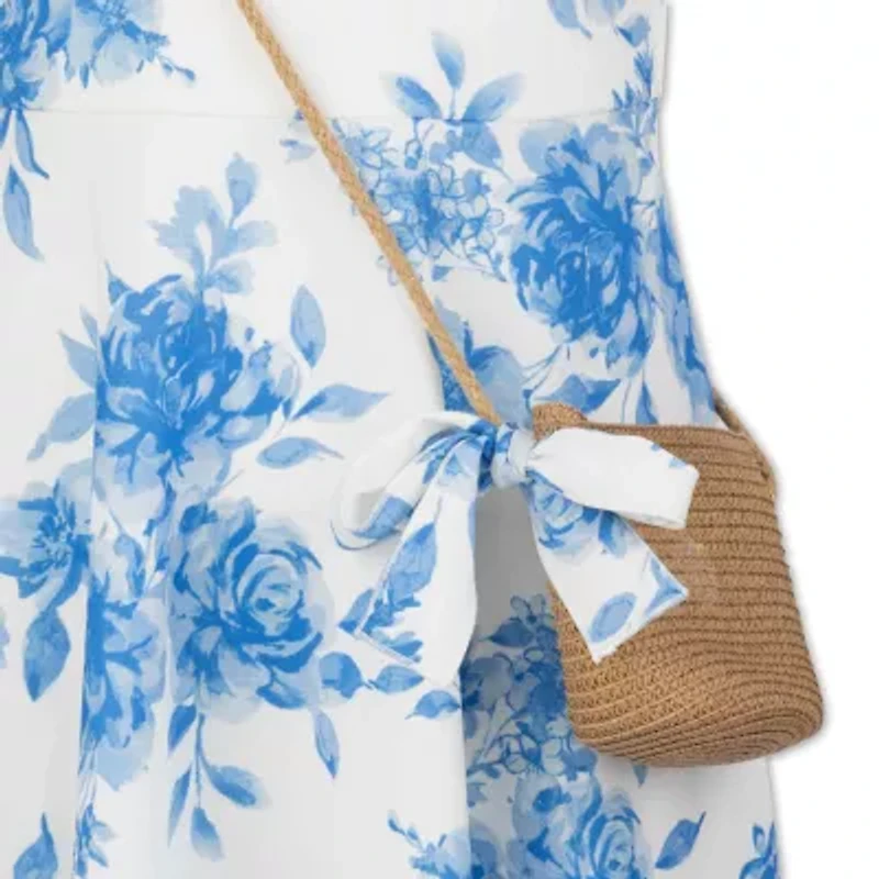 Speechless Big Kid Girls Short Sleeve A-Line Dress