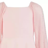 Speechless Big Kid Girls Long Sleeve Skater Dress