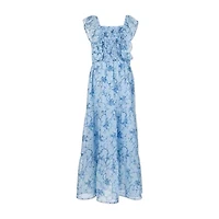 Speechless Big Kid Girls Sleeveless Floral Maxi Dress