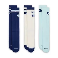 Nike Everyday Plus Throwback Unisex Adult 3 Pair Crew Socks