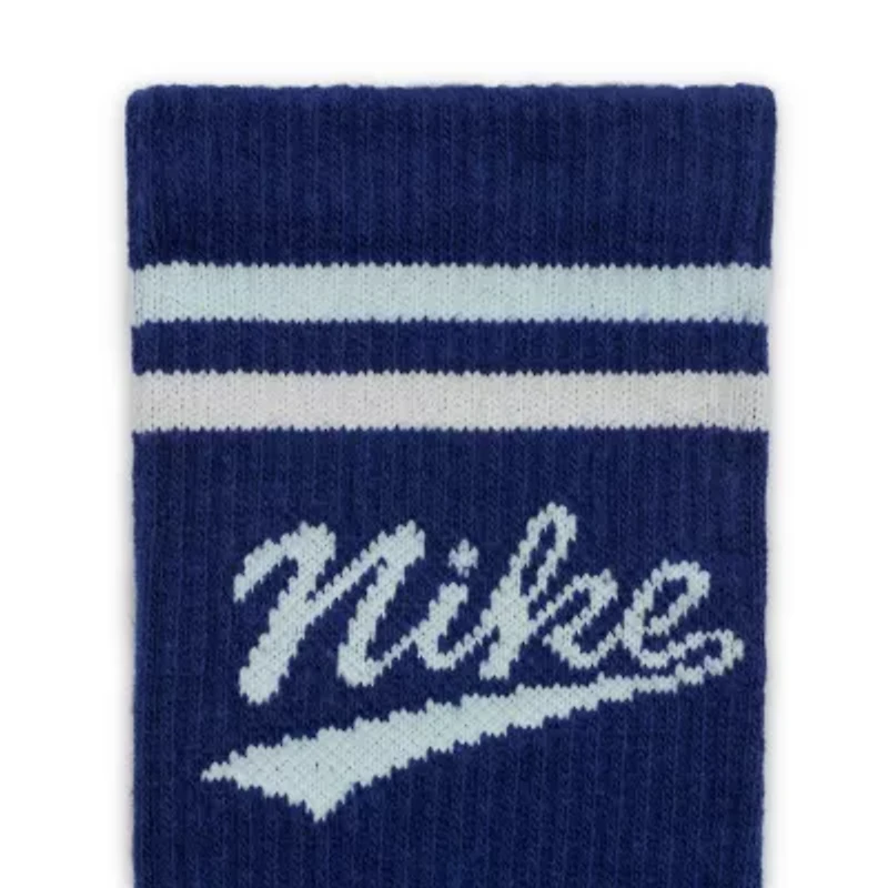 Nike Everyday Plus Throwback Unisex Adult 3 Pair Crew Socks