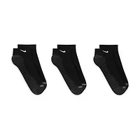 Nike Everyday Max Cushioned Unisex Adult Multi-Pack 3 Pair Low Cut Socks