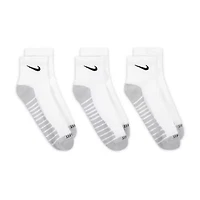 Nike Everyday Max Cushioned Unisex Adult Multi-Pack 3 Pair Quarter Ankle Socks